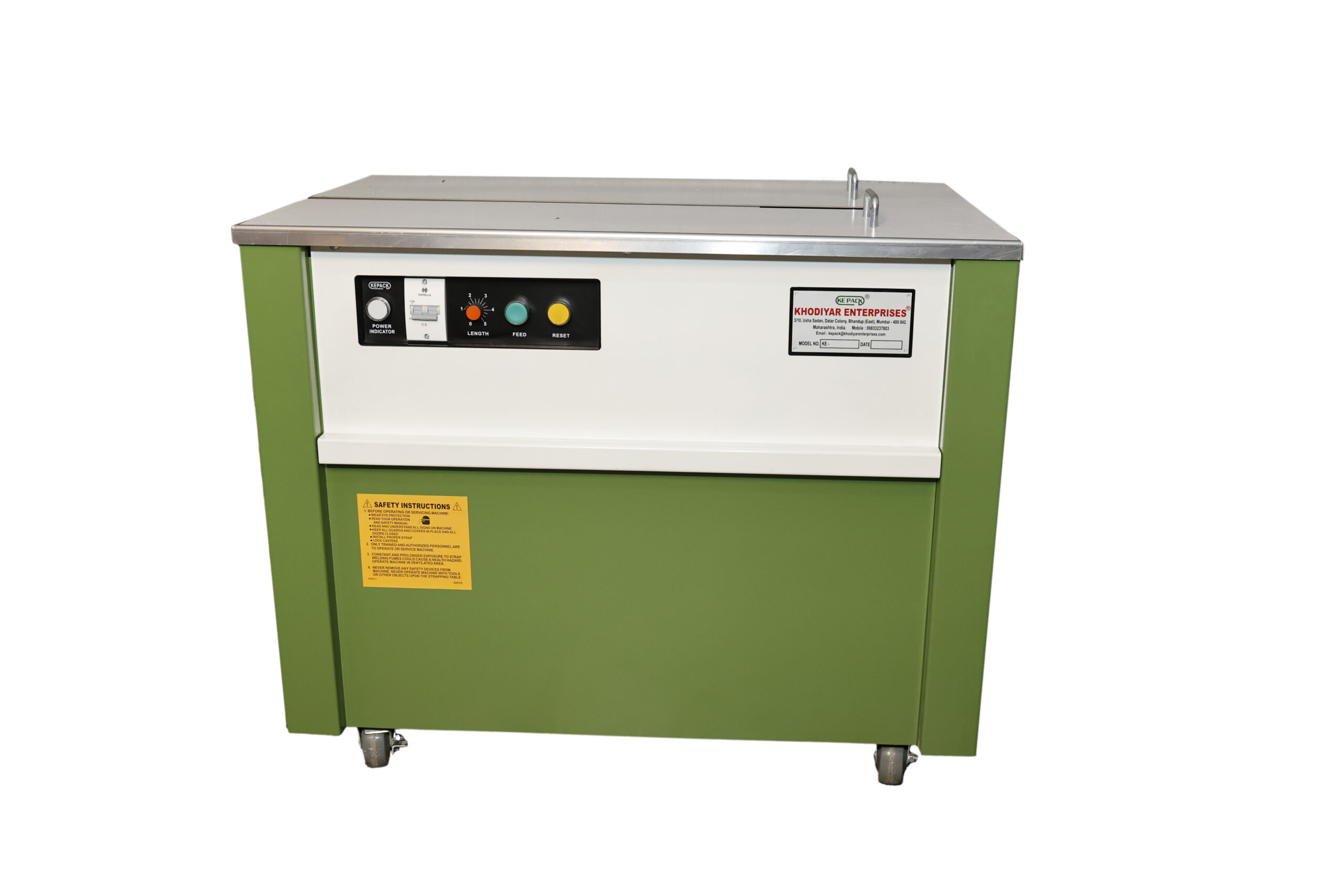 KE-101 Heavy duty (Semi-Automatic strapping machine) - Image 2