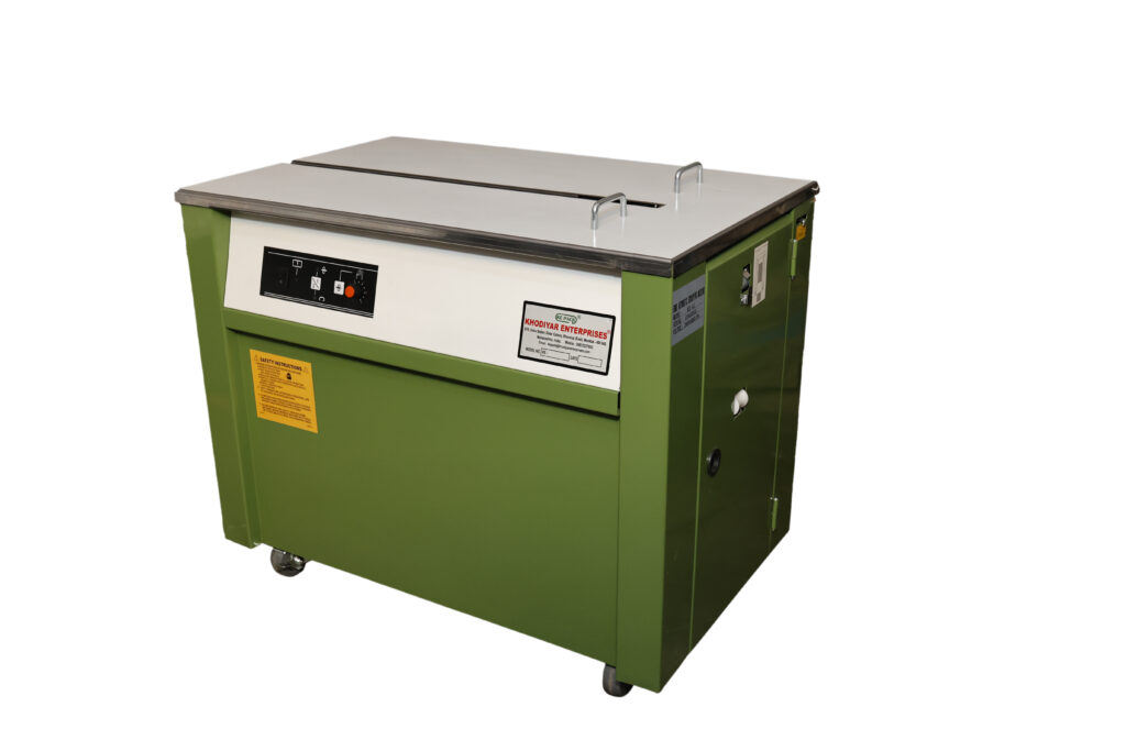 KE-51 semi automatic carton strapping machine for industrial packaging